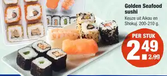 ALDI Golden Seafood sushi aanbieding