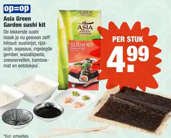 ALDI Garden sushi kit aanbieding