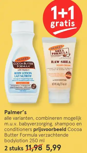 Etos Palmer's aanbieding