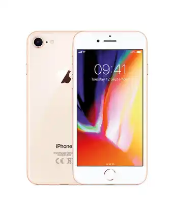 Refurbished.nl Iphone 8 256gb goud aanbieding