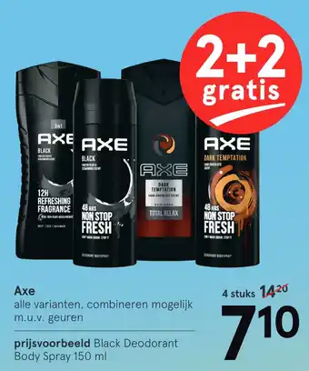 Etos Axe aanbieding