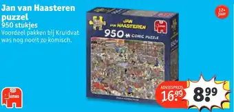 Kruidvat Jan van Haasteren puzzel aanbieding