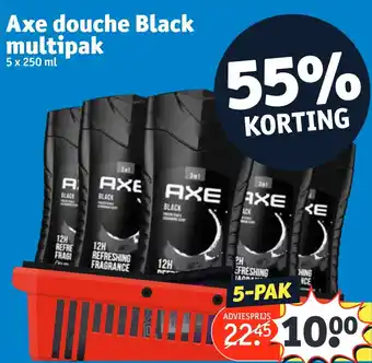 Kruidvat Axe douche Black multipak aanbieding