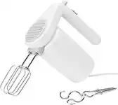 Bol.com Rig-tig handmixer foodie - 170 w - wit aanbieding