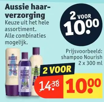 Kruidvat Aussie haarverzorging aanbieding