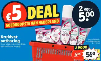 Kruidvat Kruidvat ontharing aanbieding