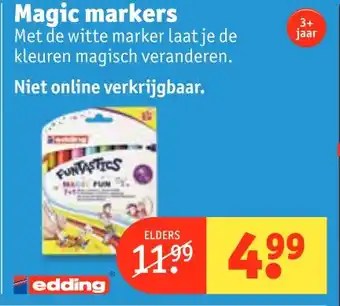 Kruidvat Magic markers aanbieding