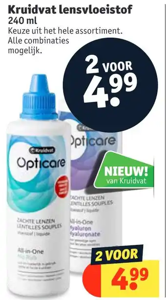 Kruidvat Kruidvat lensvloeistof aanbieding