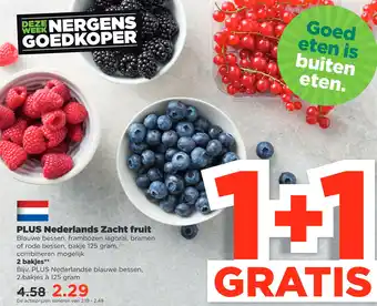 PLUS PLUS Nederlands Zacht fruit aanbieding