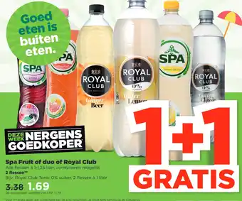 PLUS Spa Fruit of duo of Royal Club aanbieding