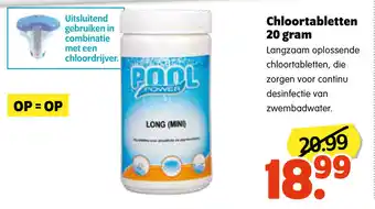 Plentyparts Pool Power Chloortabs 20g aanbieding