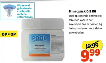 Plentyparts Pool Power Mini quick 500g aanbieding