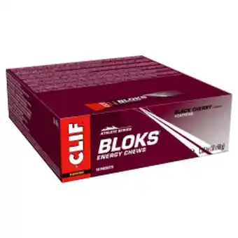 Bodylab Clif shot bloks - 18x60g - black cherry aanbieding