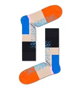 Happy Socks Happy socks im blocked pak sokken, geel | dressed aanbieding