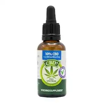 Holland & Barrett Jacob hooy cbd olie 10% (30ml) aanbieding