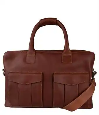 Koffershop.nl Cowboysbag burrawang 15,6&apos&apos bruin aanbieding