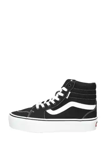 Sooco Vans dames filmore hi platform zwart zwart aanbieding