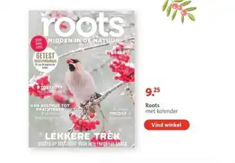 Bruna Roots met kalender aanbieding