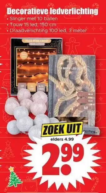 Dirk Decoratieve ledverlichting aanbieding