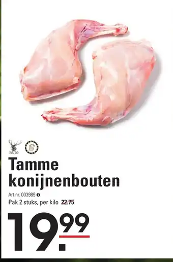 Sligro Tamme konijnenbouten aanbieding