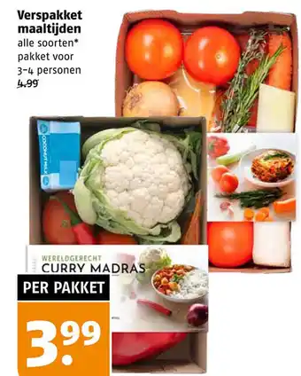 Poiesz Verspakket maaltijden aanbieding