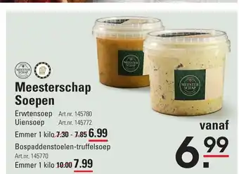 Sligro Meesterschap Soepen 1 kilo aanbieding