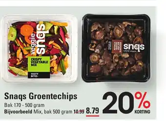 Sligro Snaqs Groentechips aanbieding