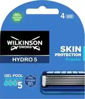Bol.com Wilkinson men scheermesjes hydro 5 skin protect... aanbieding