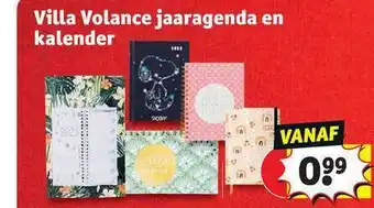 Kruidvat Villa volance jaaragenda en kalender aanbieding