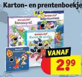 Kruidvat Karton- en prentenboekje aanbieding