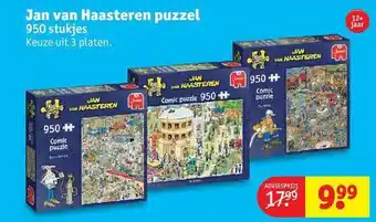 Kruidvat Jan van haasteren puzzel aanbieding