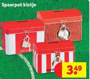 Kruidvat Spaarpot kistje aanbieding