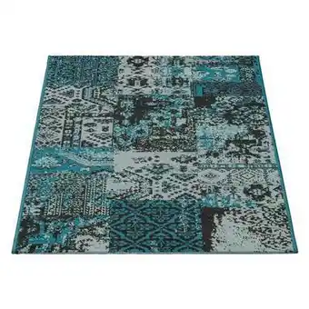 Leen Bakker Vloerkleed victory - aqua - 200x290 cm aanbieding