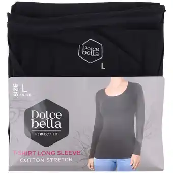 Action Dolce bella basic t-shirt aanbieding