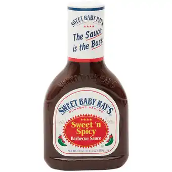 Action Sweet baby ray's barbecuesaus sweet 'n spicy aanbieding