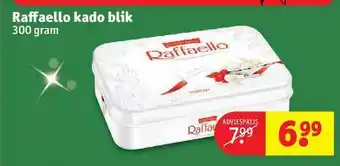 Kruidvat Raffaello kado blik aanbieding