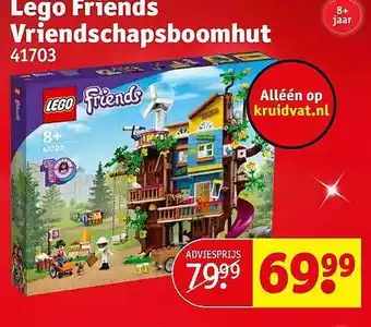 Kruidvat Lego friends vriendschapsboomhut aanbieding