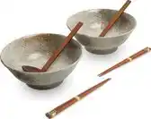 Bol.com Edo japan - ramen bowl set/6 hikari 2pers o/22c... aanbieding