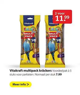 Pets Place Vitakraft Multipack Kräckers aanbieding