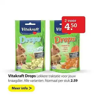 Pets Place Vitakraft Drops aanbieding