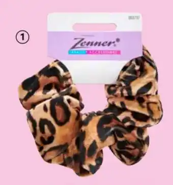 Drogisterij Visser Zenner Haarmode Scrunchie panterprint aanbieding