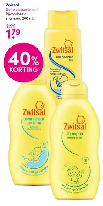 Drogisterij Visser Zwitsal 200ml aanbieding