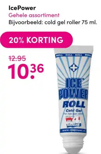 Drogisterij Visser IcePower 75ml aanbieding