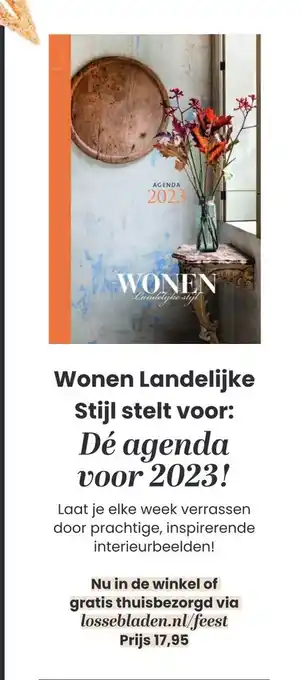 Lossebladen.nl Wonen landelijke stijl agenda aanbieding