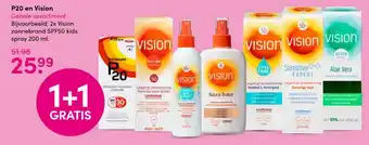 Drogisterij Visser P20 en Vision 200ml aanbieding