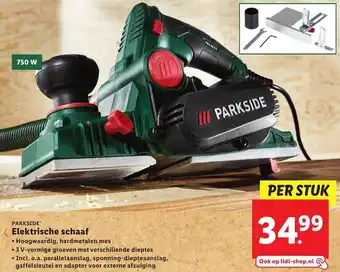 Lidl Parkside Elektrische schaaf aanbieding