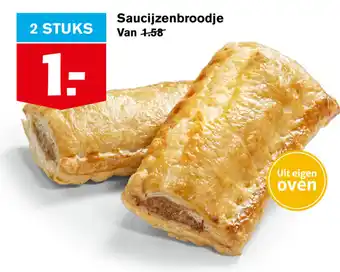 Hoogvliet Saucijzenbroodje aanbieding
