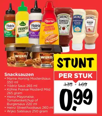 Vomar Voordeelmarkt Snacksauzen aanbieding