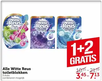 Coop Alle Witte Reus toiletblokken 3 stuks aanbieding