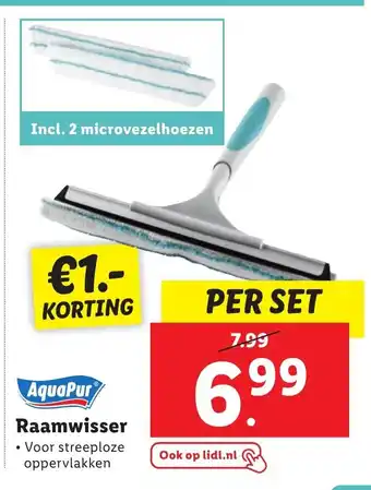 Lidl Raamwisser aanbieding